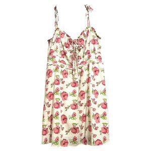 Forever 21 Floral Print Women's Dress 1X